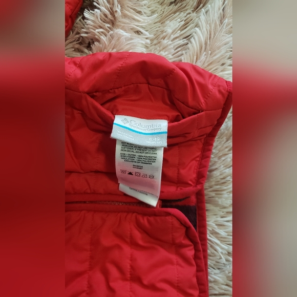 Columbia Infant Double Trouble™ Reversible Jacket-Mountain Red - Picture 6 of 6